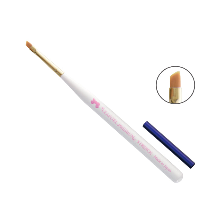 LEAFGEL GEL BRUSH 《 SHORT FRENCH 》