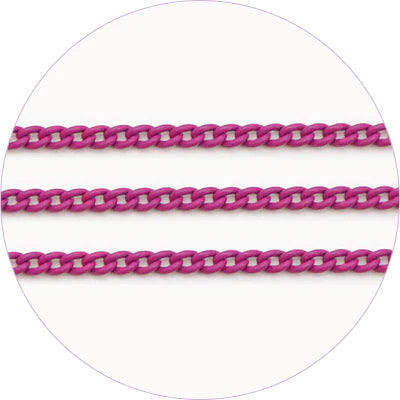 AGEHA ART CHAIN PLUM 0.9MM