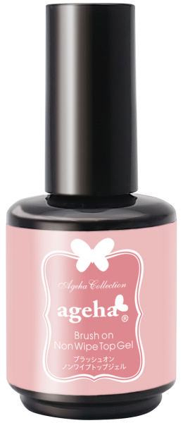 AGEHA BRUSH ON NO-WIPE TOP GEL