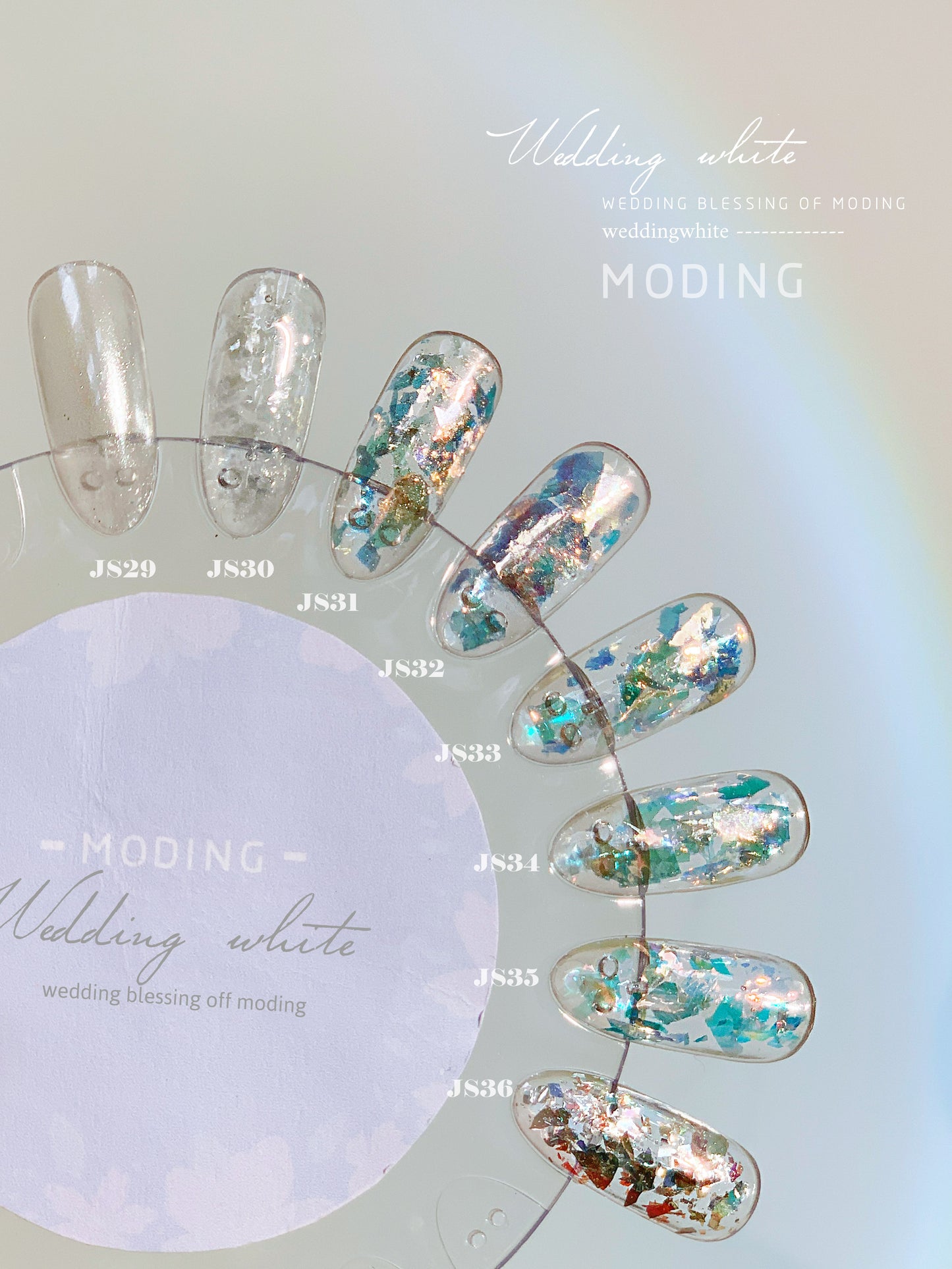 MODING WEDDING WHITE SERIES 36 COLOURS