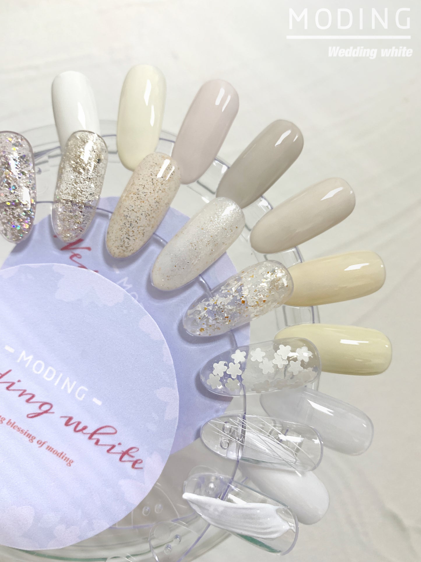 MODING WEDDING WHITE SERIES 36 COLOURS