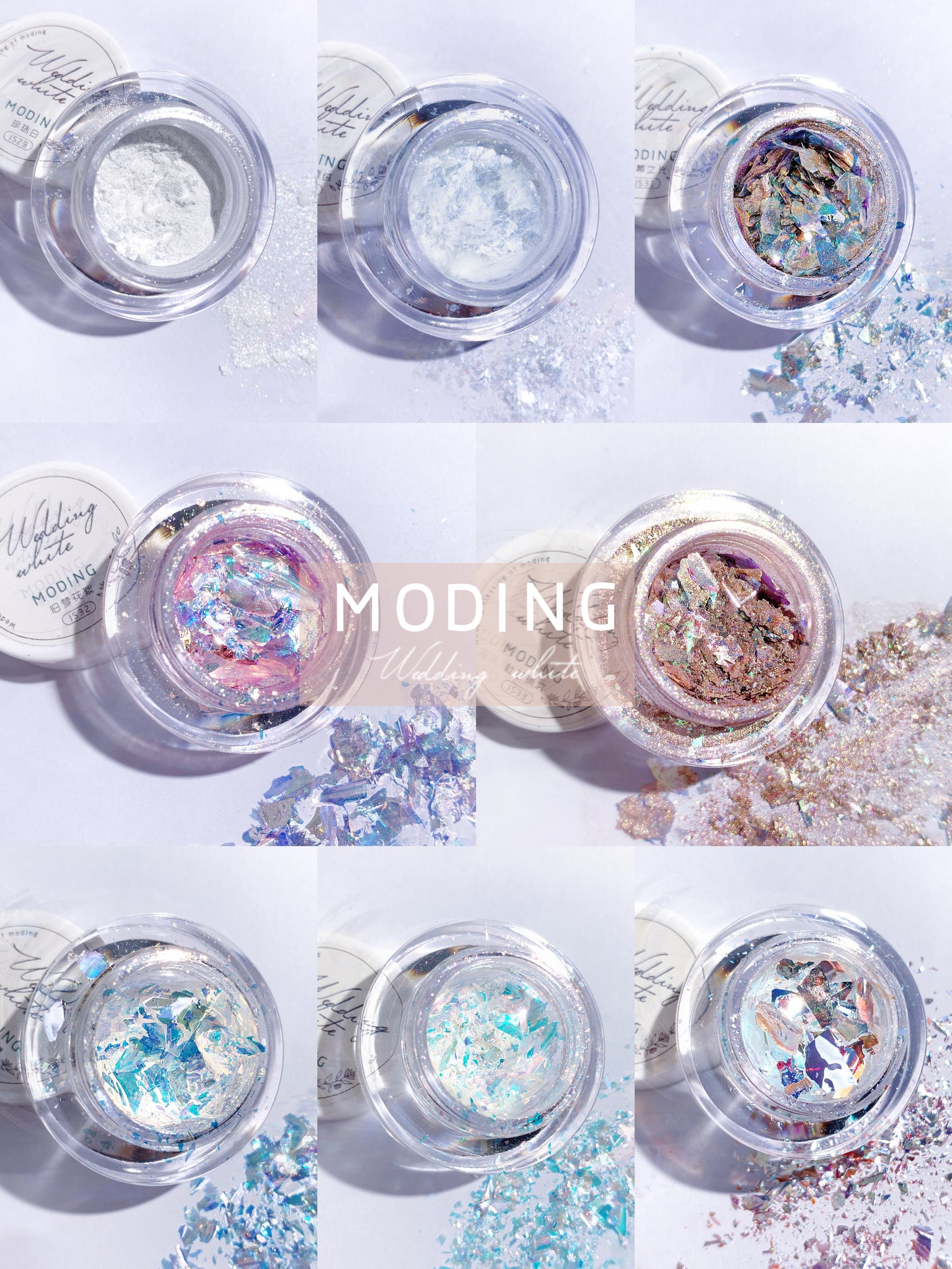 MODING WEDDING WHITE SERIES 36 COLOURS