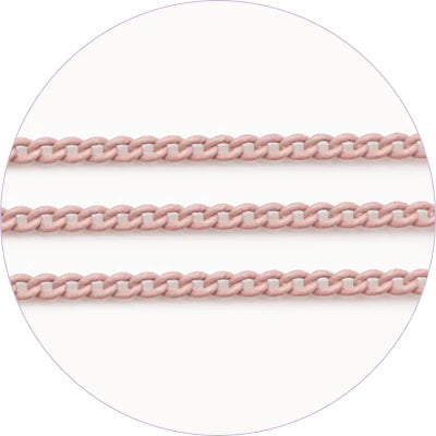 AGEHA ART CHAIN PINK 0.9MM