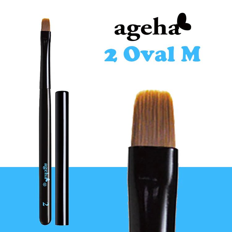 AGEHA GEL BRUSH #02 OVAL M